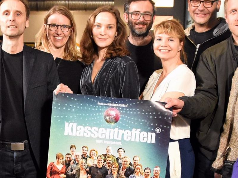 Fotocall zum Klassentreffen.