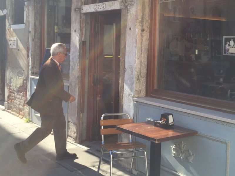 Prima colazione. Venezia.