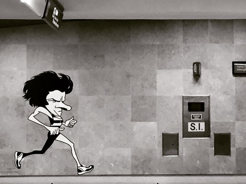 Running man. Lissabon.