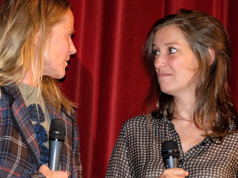 Karoline Eichhorn. Alexandra Maria Lara. Q&A zu Und der Zukunft zugewandt.