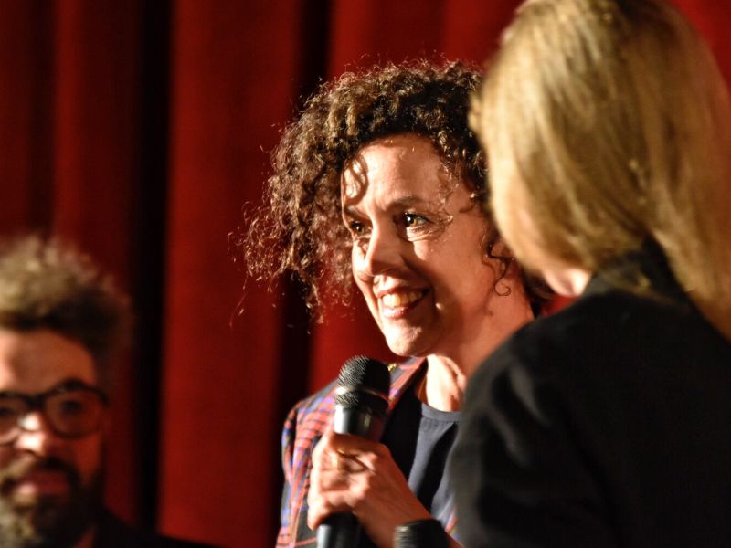 Drehbuchautorin und Regisseurin Maria Schrader im Publikumsgespräch zu "Vor der Morgenröte".