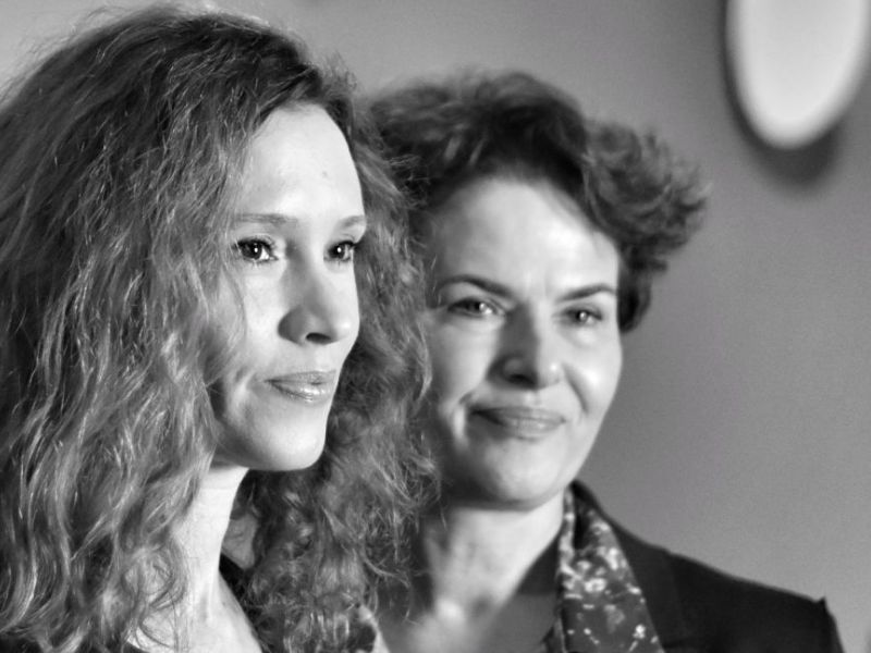 Fotocall: Regisseurin Christine Repond und Hauptdarstellerin Barbara Auer.