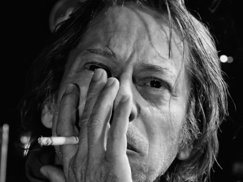 French actor and director Mathieu Amalric.
