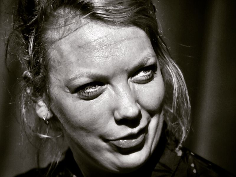 Lina Beckmann. Schauspielerin. Hamburg.
