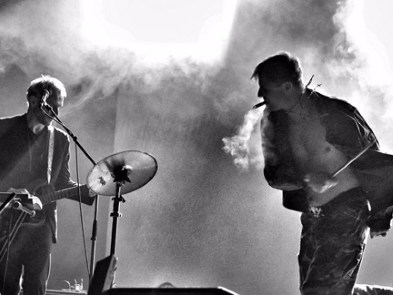 On stage. Leipzig.