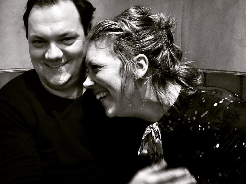 Powerpaar. Charly Hübner und Lina Beckmann. Hamburg.