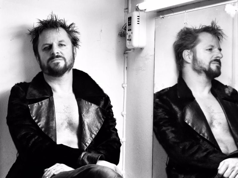 Philipp Hochmair backstage FAUST.