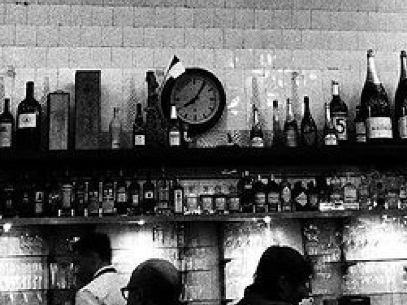 After work mood at Café Paris.