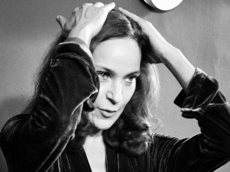 Jeanette Hain beim Fotocall.