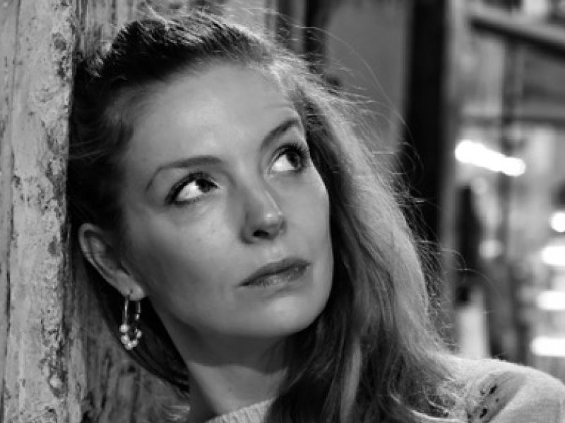 Pheline Roggan. Actress. Das schwarze Quadrat.