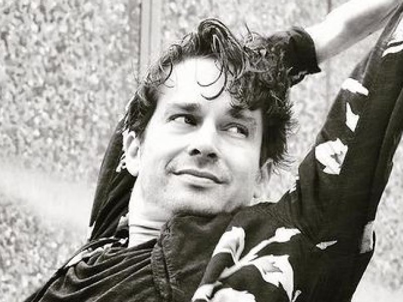 Nico Rogner just laughed when it started to rain during a long photoshoot.