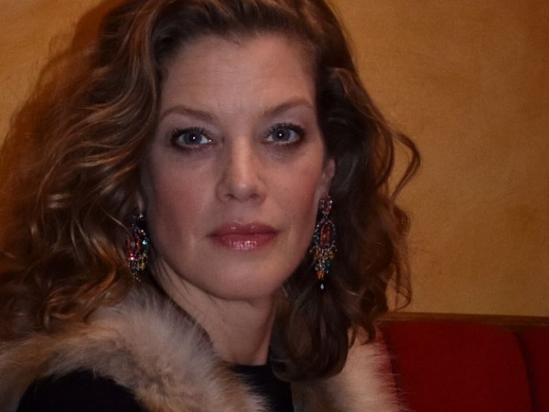 Marie Bäumer. Schauspielerin. Paris.